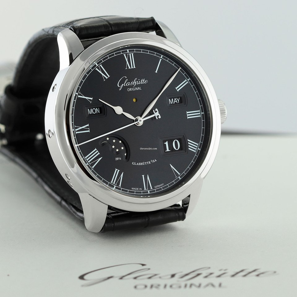 Glashtte Original Senator Perpetual Calendar Mens watch Unisex Automatic Steel 100-02-25-12-05 6