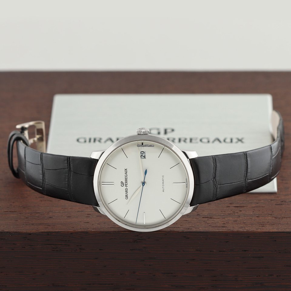 Girard Perregaux 1966 Mens watch Unisex Automatic White gold 49527-53-131-bk6a 6