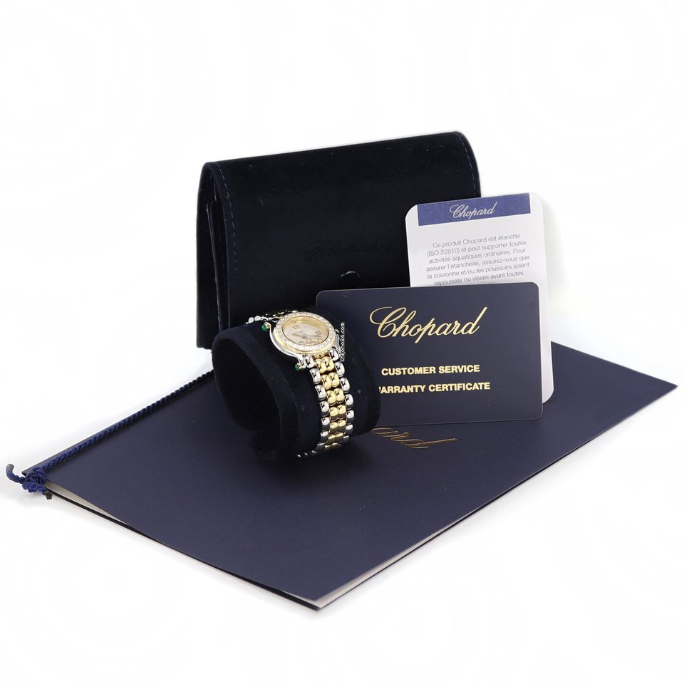 Chopard Happy Sport Womens watch Quartz Gold Steel 27 8251-22 11 6
