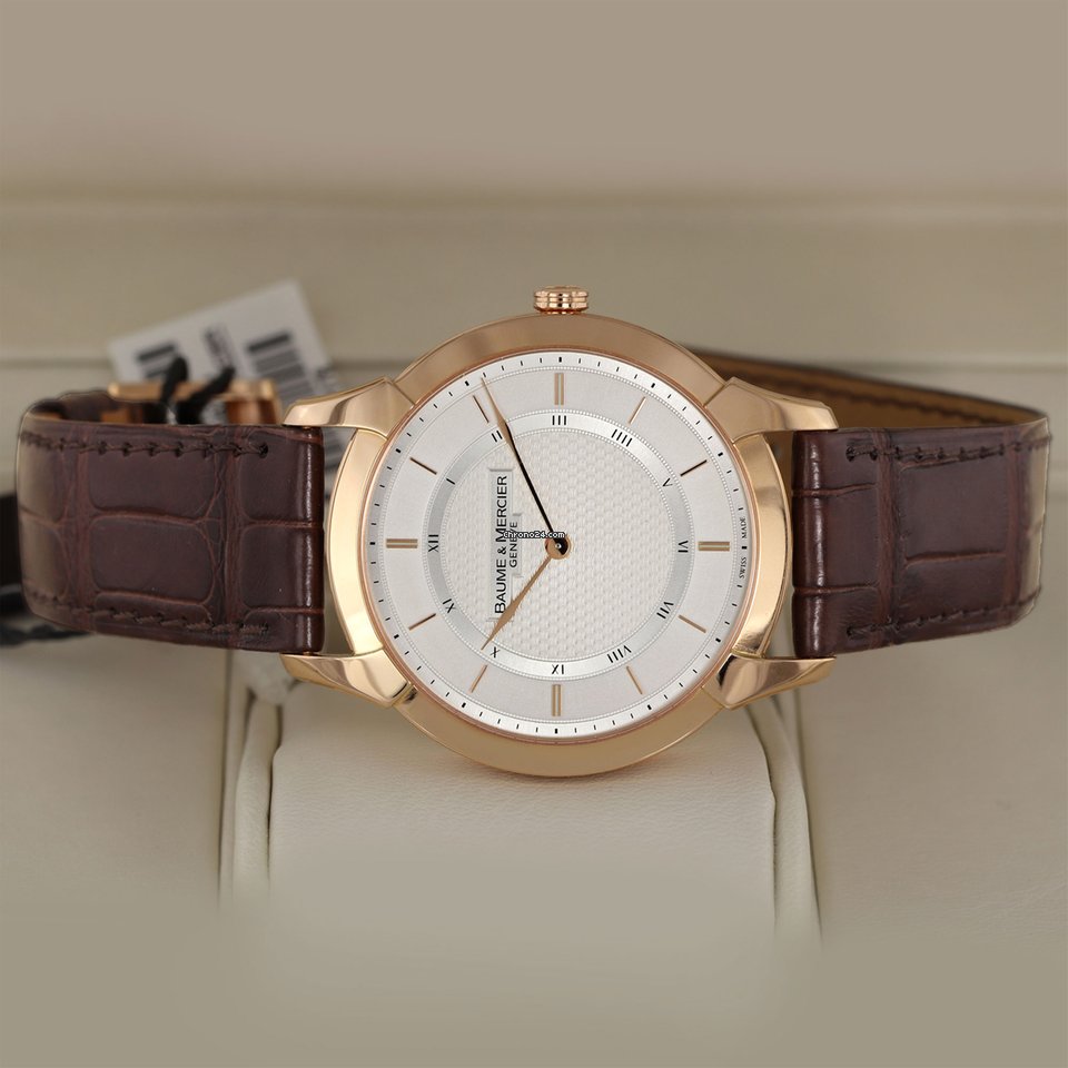 Baume & Mercier William Baume Mens watch Unisex Manual winding Rose gold m0a08794 6