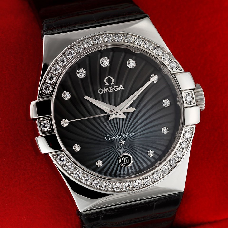 Omega Constellation Quartz Womens watch Quartz Steel 123.18.35.60.56.001 6