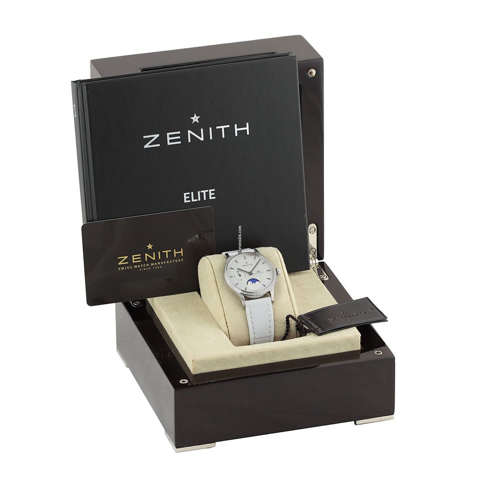 Zenith Elite Womens watch Automatic Steel 16.1225.692 80.c664 6