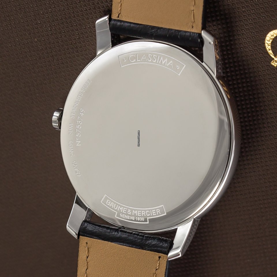 Baume & Mercier Classima Mens watch Unisex Quartz Steel 10266 6