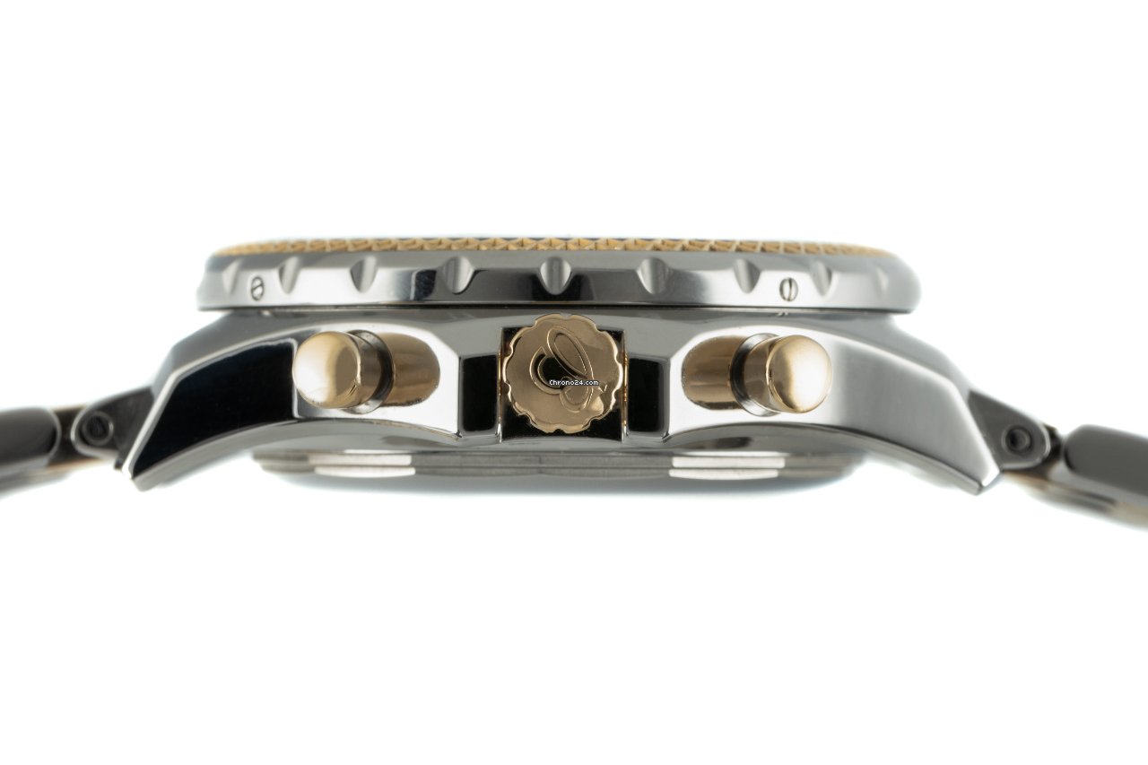 Breitling Bentley GT Mens watch Unisex Automatic Gold Steel D13362 6