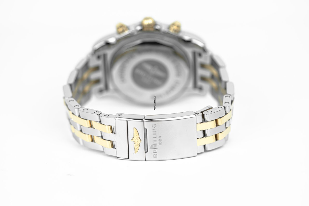 Breitling Chronomat 44 Mens watch Unisex Automatic Gold Steel CB0110121B1C1 6