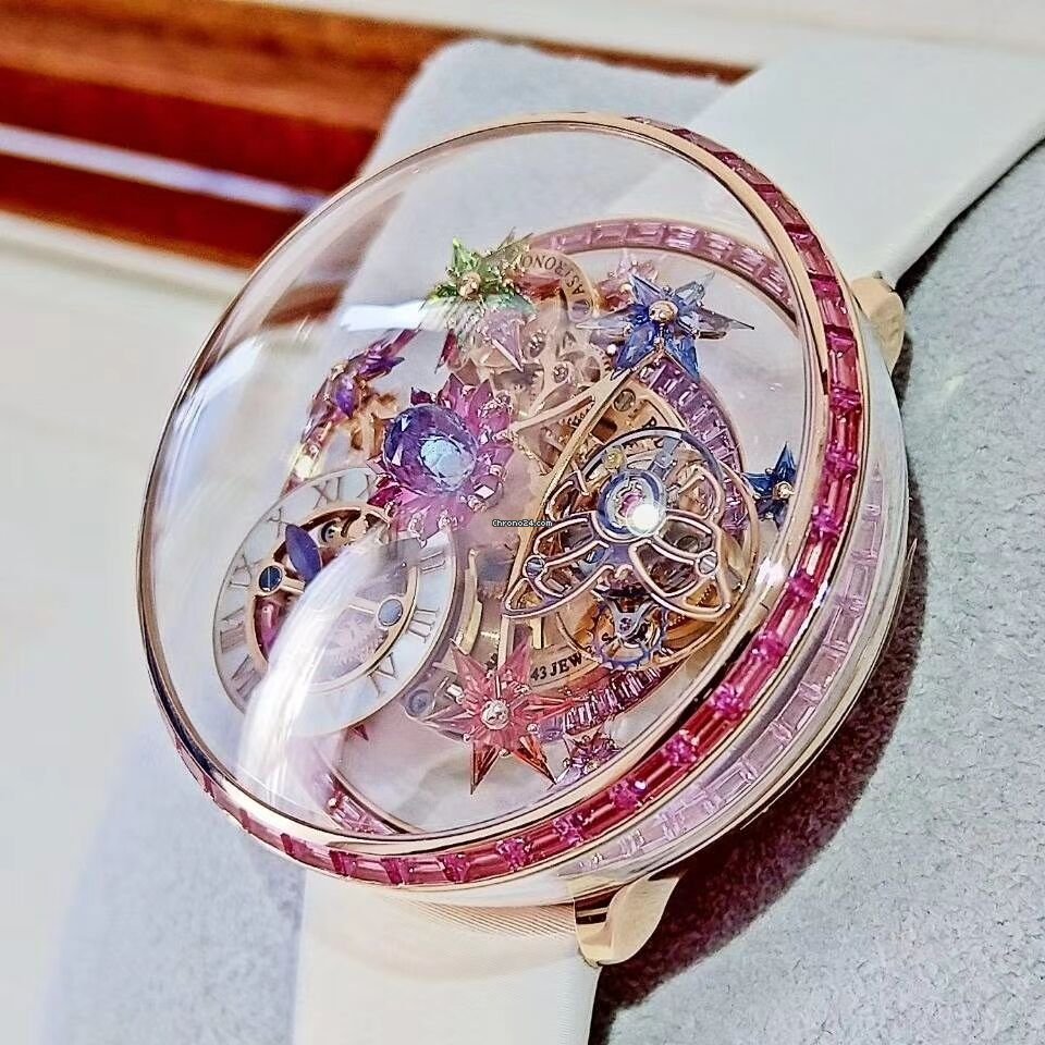 Jacob & Co. Womens watch Manual winding Rose gold JCAM31 6