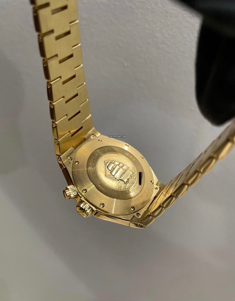 Vacheron Constantin Overseas Dual Time Mens watch Unisex Automatic Yellow gold 47450 B01J-9228 6