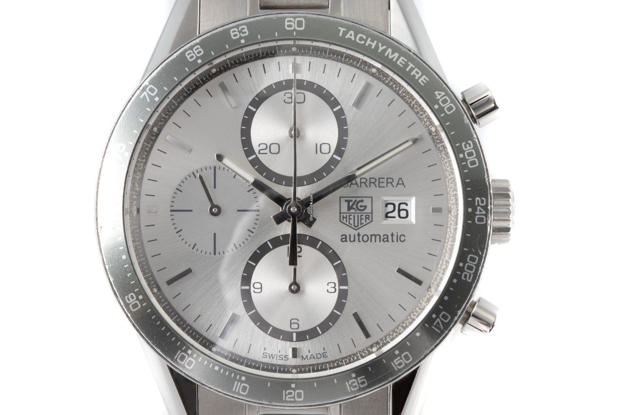TAG Heuer Carrera Calibre 16 Mens watch Unisex Automatic Steel CV2011-0 6