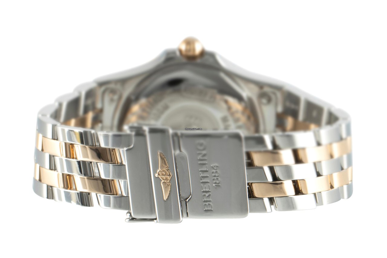 Breitling Galactic 30 Womens watch Quartz Gold Steel C71340 6