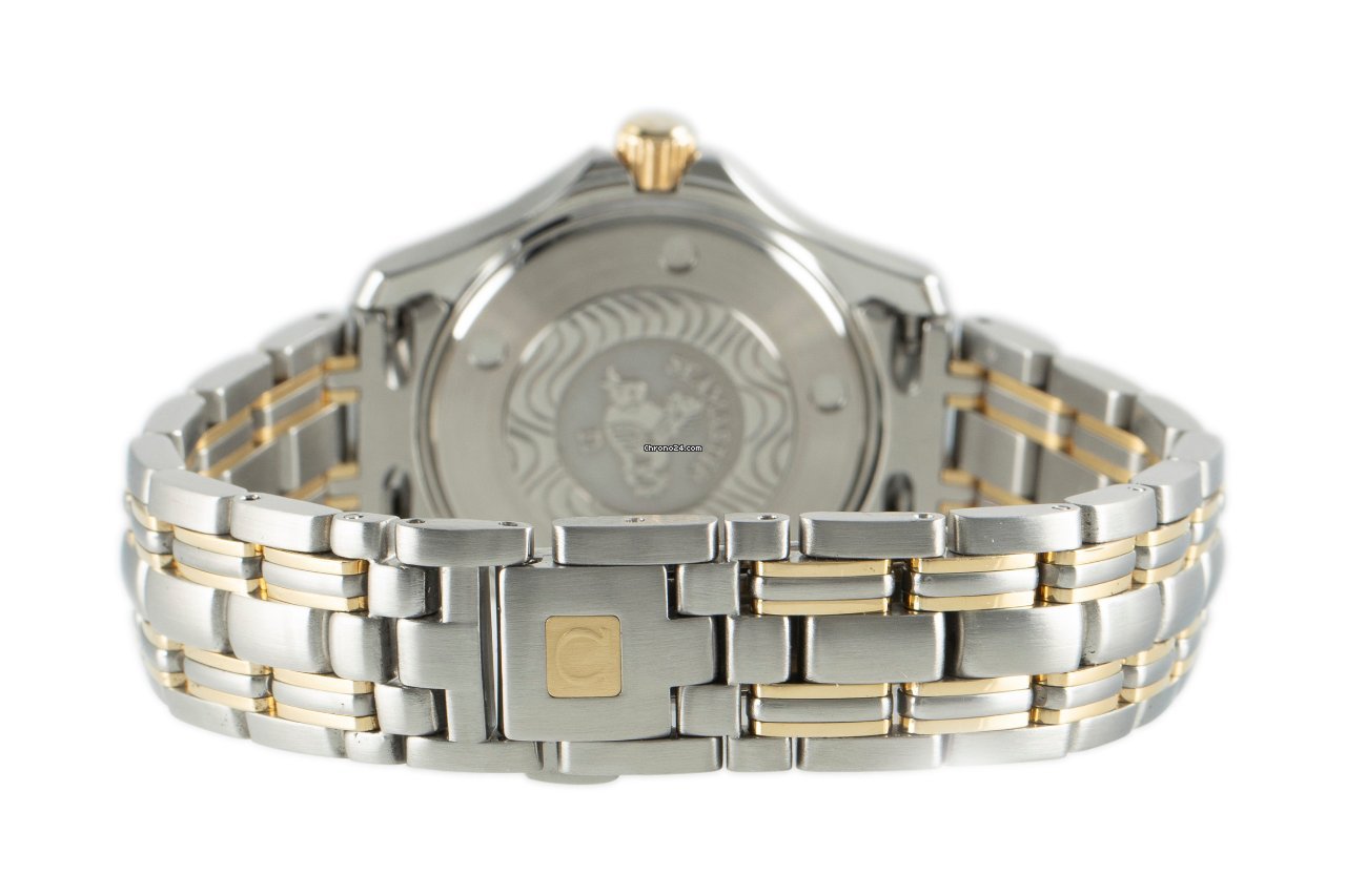 Omega Seamaster Womens watch Quartz Gold Steel 596.1503 6