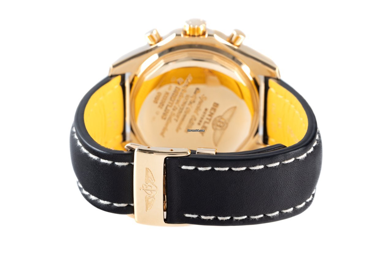 Breitling Bentley GT Mens watch Unisex Automatic Yellow gold K13362 6