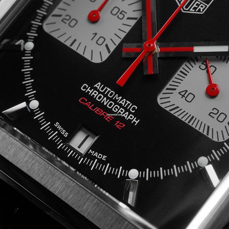 TAG Heuer Monaco Calibre 12 Mens watch Unisex Automatic Steel CAW2114.FC6177 6