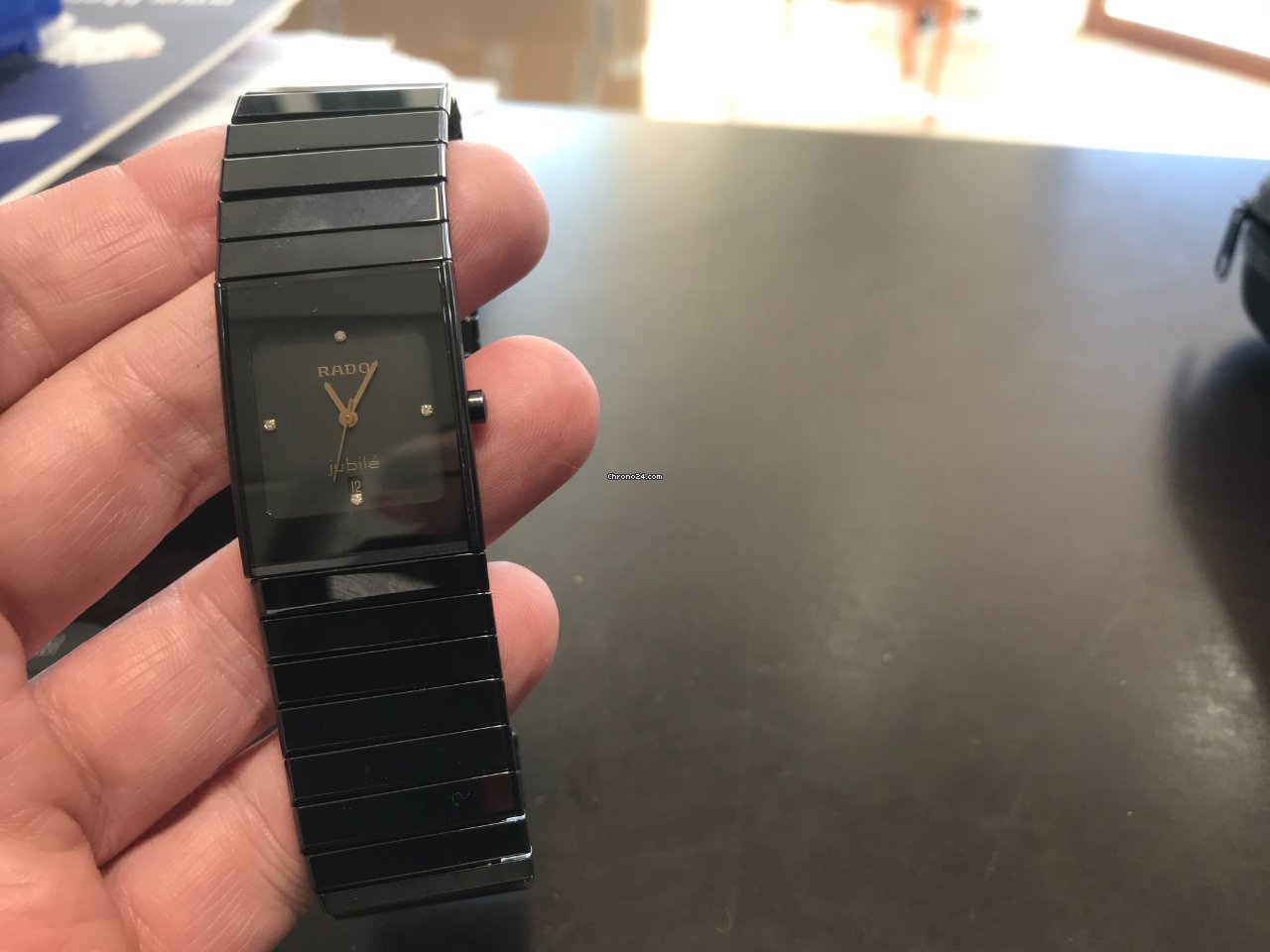 Rado Diastar Mens watch Unisex Quartz Ceramic 111.0322.3 6