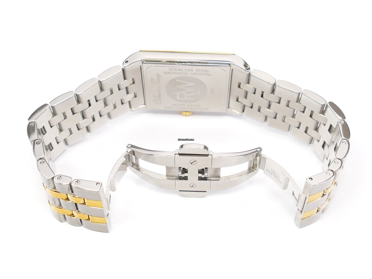 Raymond Weil Tango Mens watch Unisex Quartz Gold Steel 5381-STP-00308 6