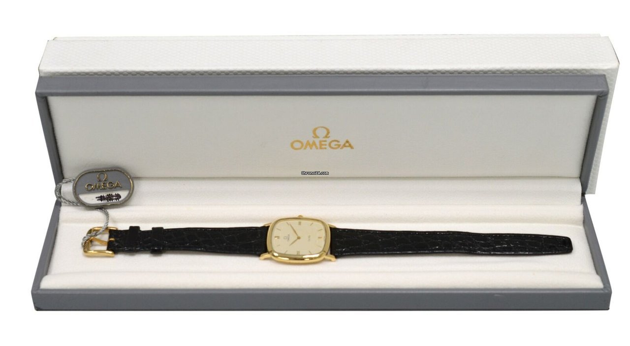 Omega De Ville Mens watch Unisex Quartz Yellow gold 1953378 3953378 6