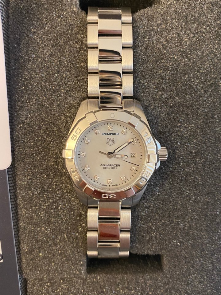 TAG Heuer Aquaracer Lady Womens watch Quartz Steel WBD1414.BA0741 6