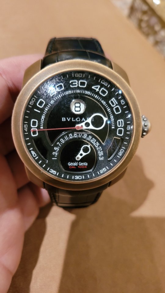 Bulgari Mens watch Unisex Automatic Bronze GBS.Y.98 6