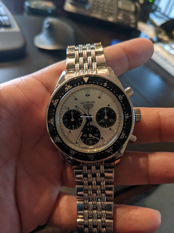 TAG Heuer Autavia Mens watch Unisex Automatic Steel CBE2111.BA0687 6