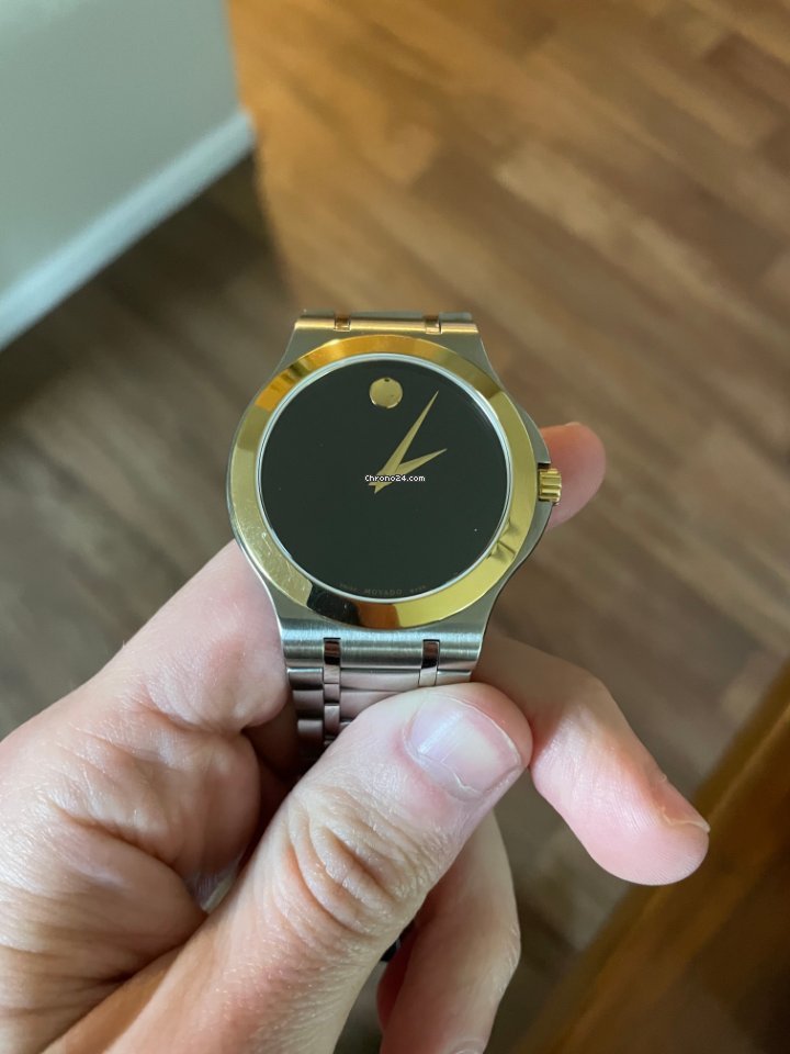 Movado Mens watch Unisex Quartz Steel 01.1.20.1129 6