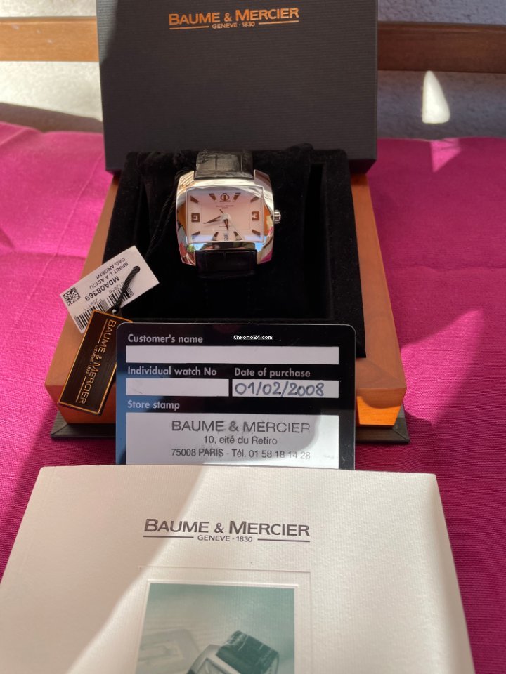 Baume & Mercier Hampton Mens watch Unisex Automatic Steel M0A08369 6