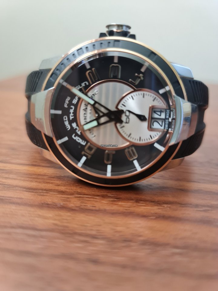 Technomarine Mens watch Unisex Gold Steel 07122578 6