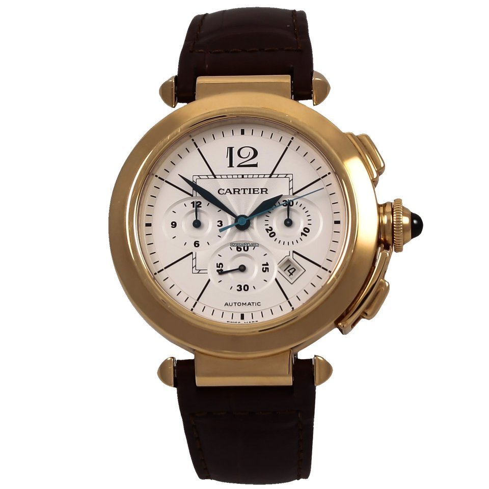 Cartier Pasha Mens watch Unisex Automatic Yellow gold W3020151 6