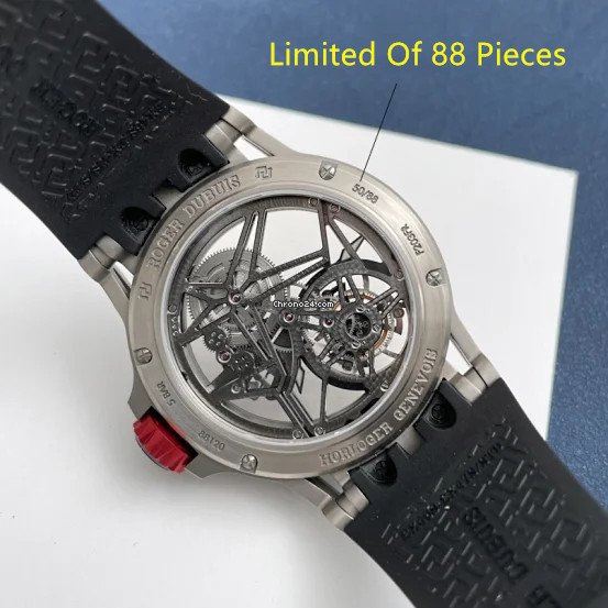 Roger Dubuis Excalibur Mens watch Unisex Manual winding Titanium RDDBEX0545 6