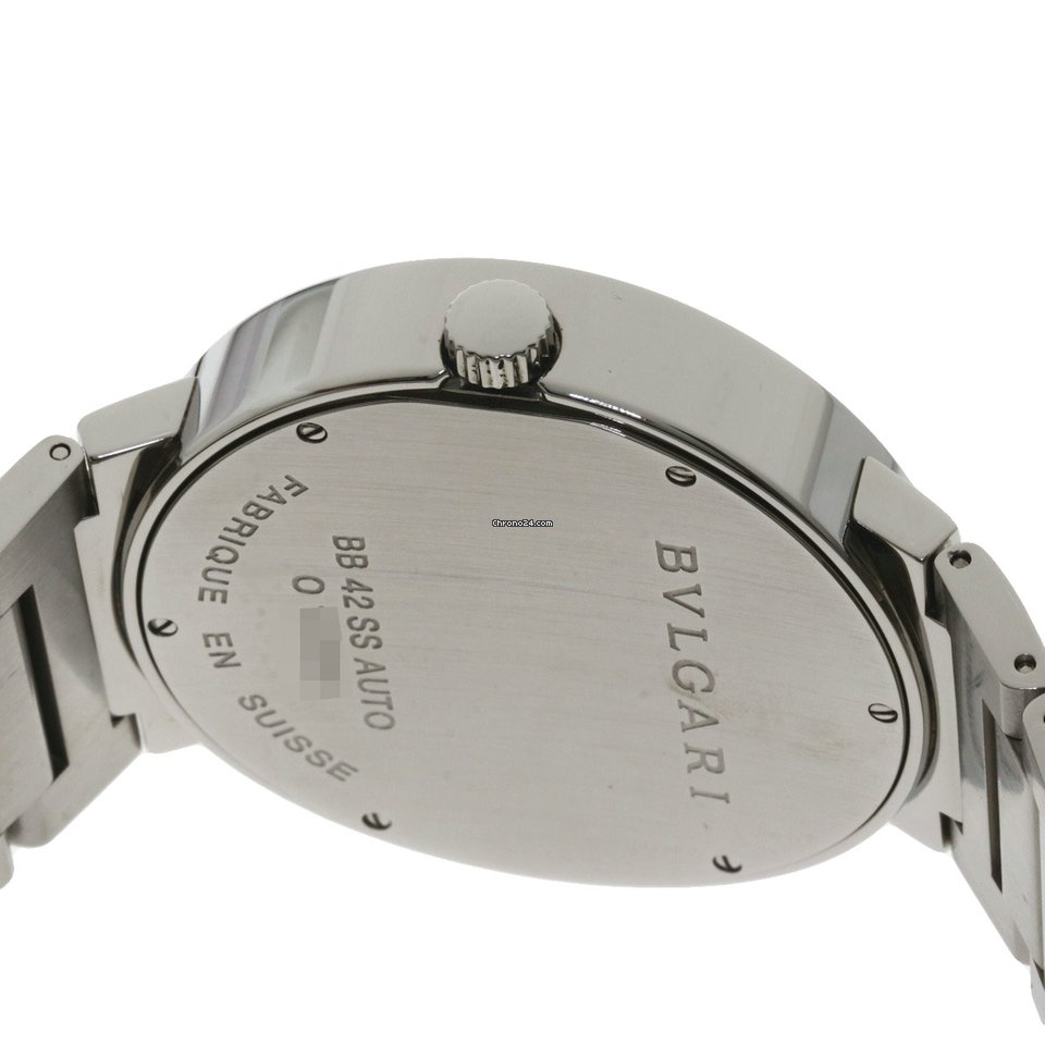 Bulgari Bulgari Mens watch Unisex Automatic Steel BB42WSSD N 6