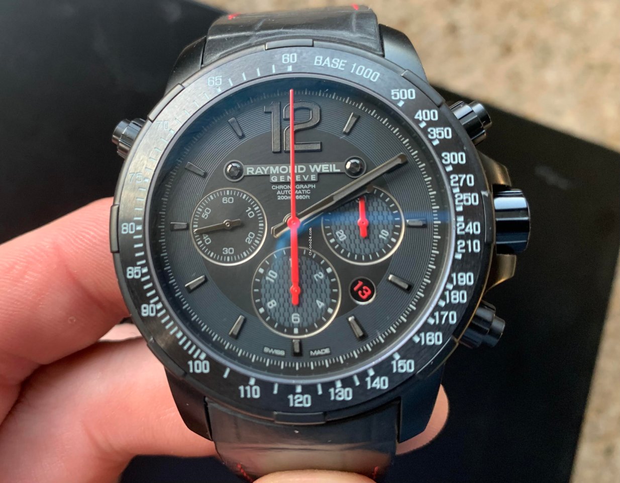 Raymond Weil Nabucco Mens watch Unisex Automatic Titanium 7810-BSF-05207 6