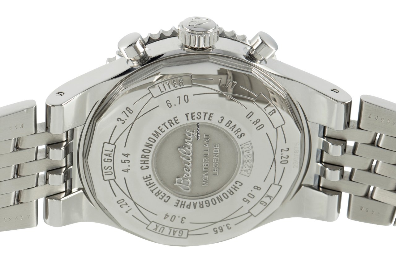 Breitling Montbrillant Legende Mens watch Unisex Automatic Steel A23340 6