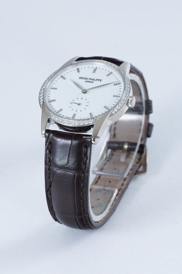 Patek Philippe Calatrava Womens watch Manual winding White gold 7122 200G-001 6