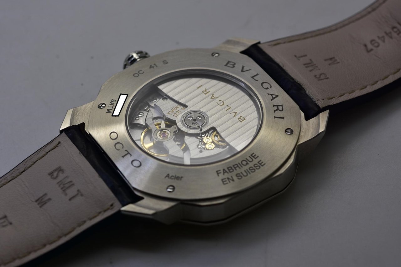 Bulgari Octo Mens watch Unisex Automatic Steel OC41C6SLD 6