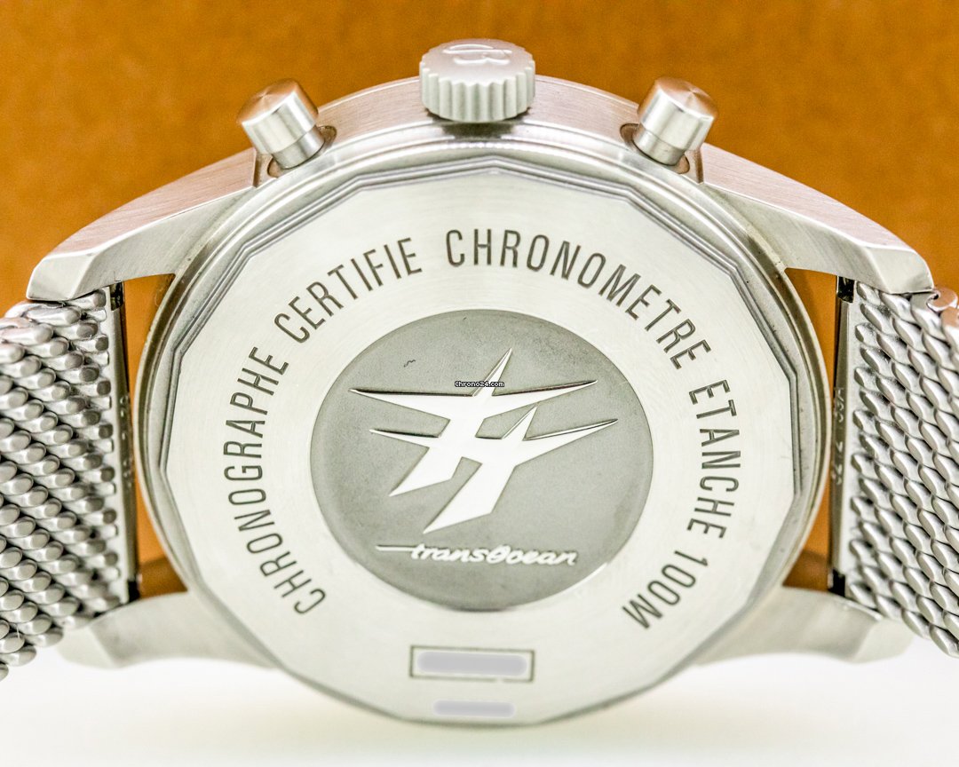 Breitling Transocean Unitime Pilot Mens watch Unisex Automatic Steel AB0510U9 C879 6
