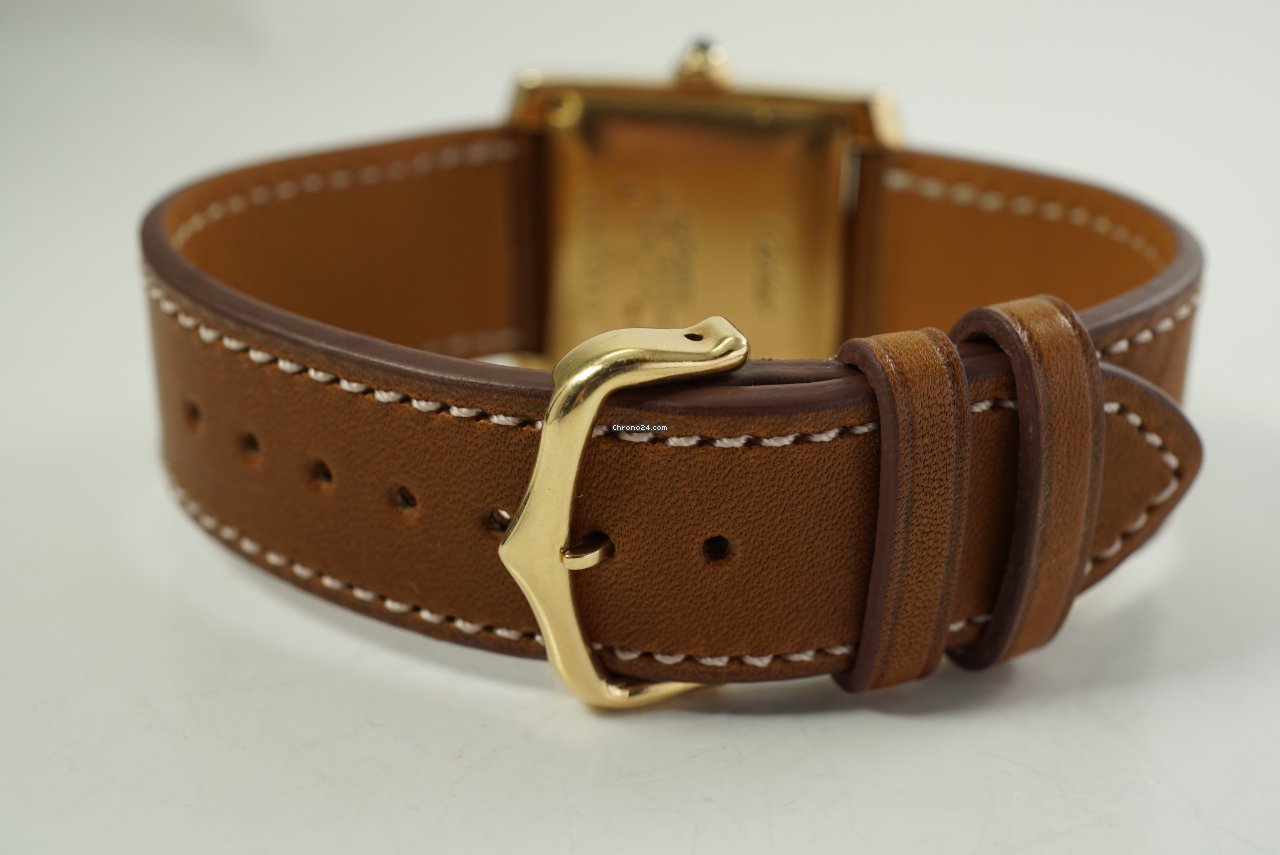 Cartier Tank Francaise Mens watch Unisex Automatic Yellow gold 1840 6