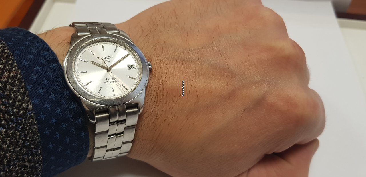 Tissot PR 50 Mens watch Unisex Automatic Steel J374 474 6