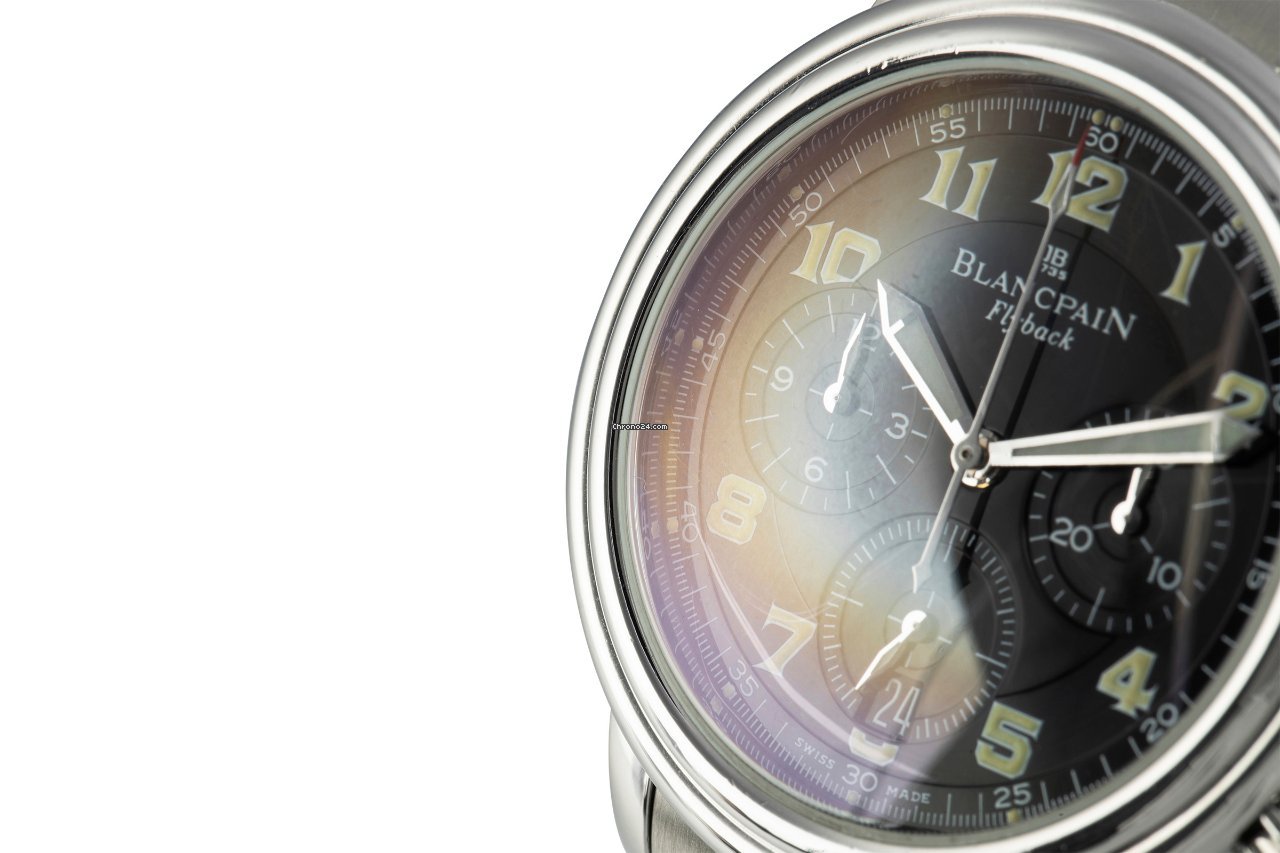 Blancpain Leman Fly-Back Mens watch Unisex Automatic Steel 2185F 6