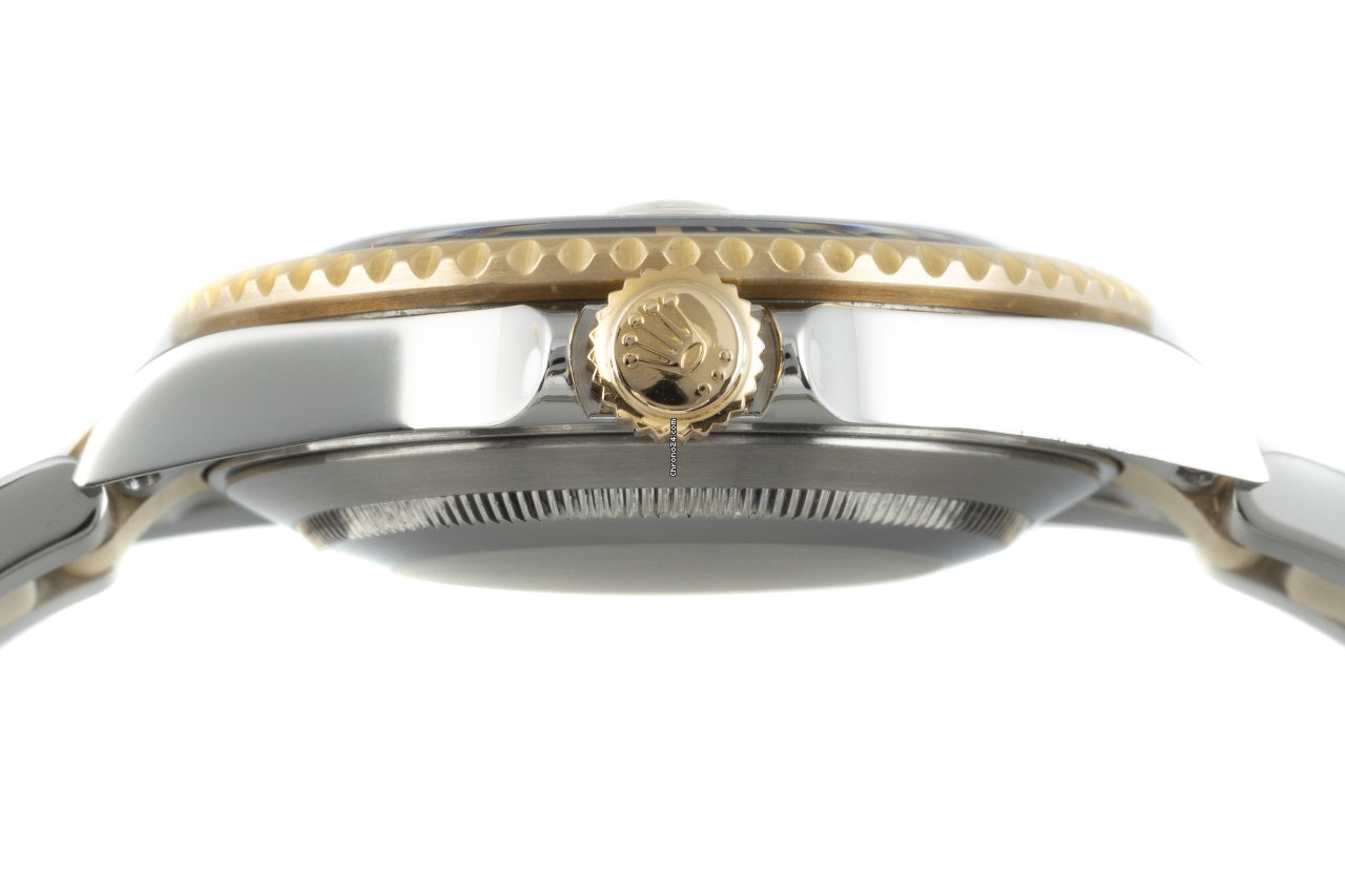 Rolex Submariner Date Mens watch Unisex Gold Steel Automatic 16613T 6