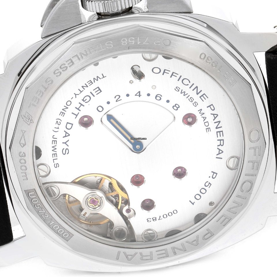 Panerai Luminor Marina 8 Days Mens watch Unisex Manual winding Steel PAM00796 6