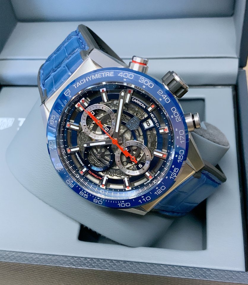 TAG Heuer Carrera Calibre HEUER 01 Mens watch Unisex Automatic Steel CAR201T.FC6406 6