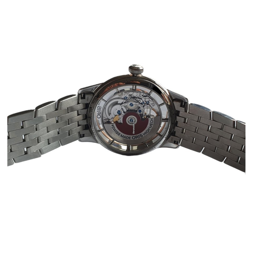 Oris Artelier Translucent Skeleton Mens watch Unisex Automatic Steel 01 734 7684 6351-07 8 21 77 6