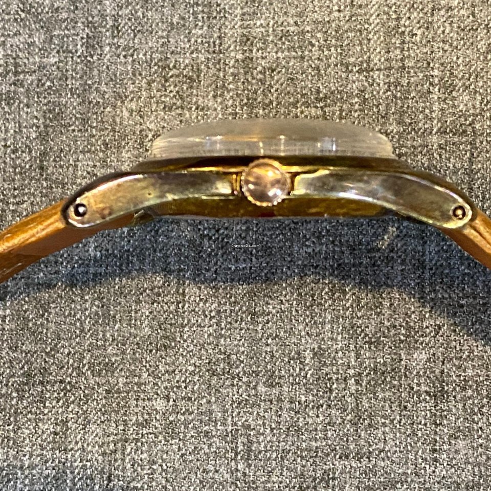 IWC Mens watch Unisex Manual winding Yellow gold 89 6