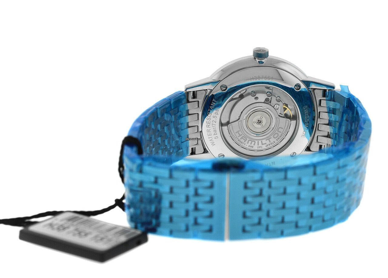 Hamilton Intra-Matic Mens watch Unisex Automatic Steel H38755151 6