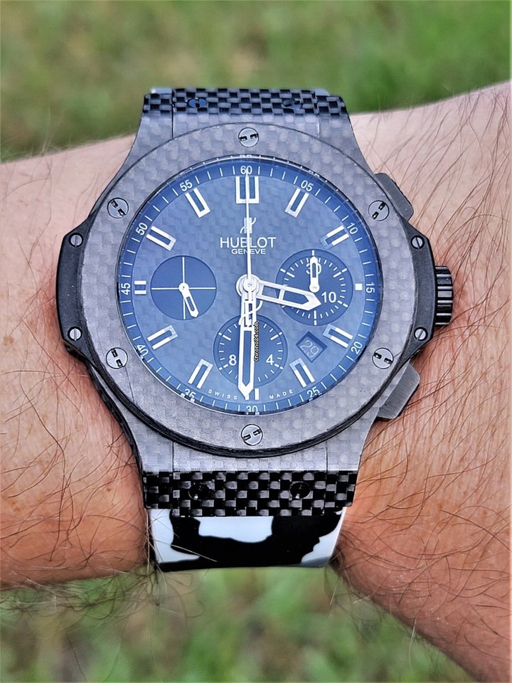 Hublot Big Bang 44 mm Mens watch Unisex Automatic Carbon 301.QX.1724.RX 6