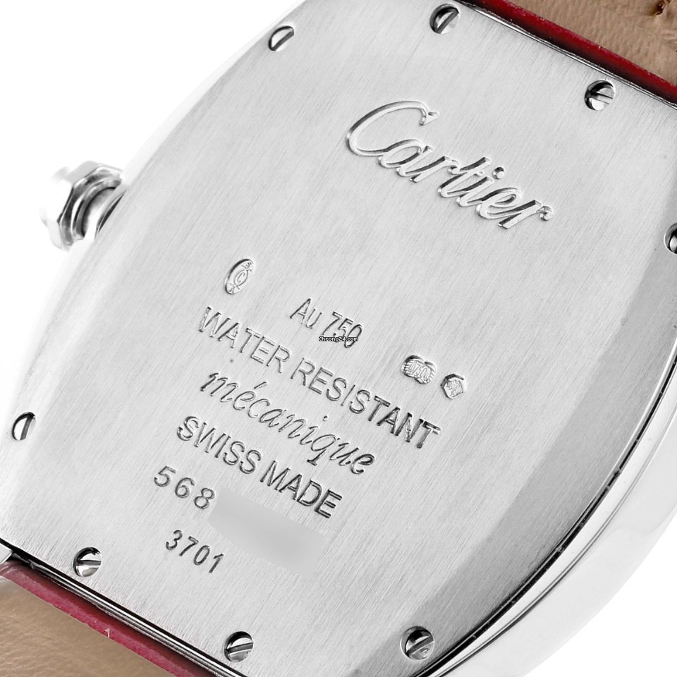 Cartier Tortue Womens watch Manual winding White gold WA501009 6