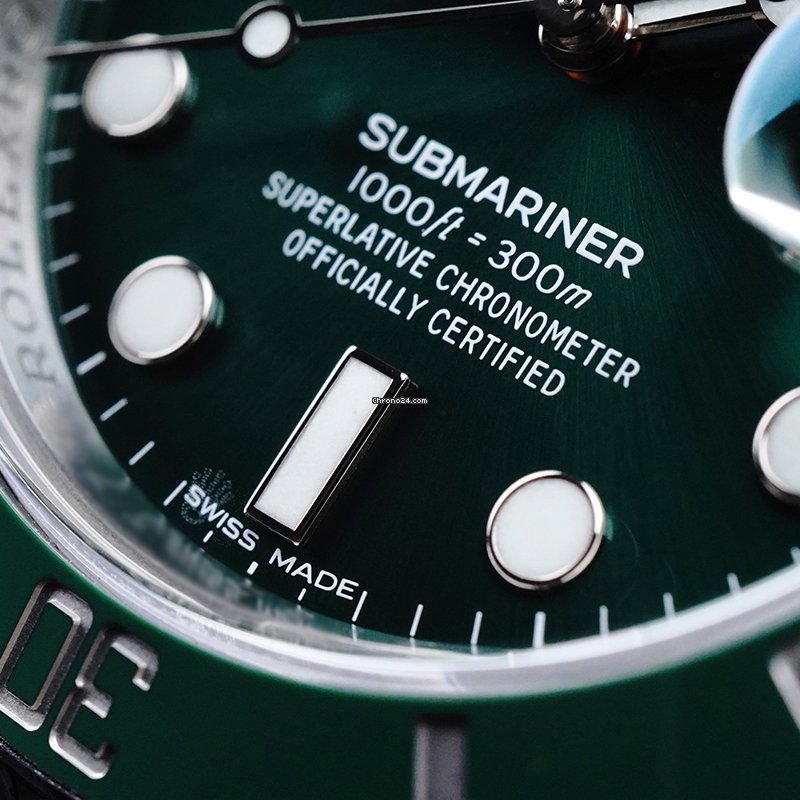 Rolex Submariner Date Mens watch Unisex Steel Automatic 116610LV 6