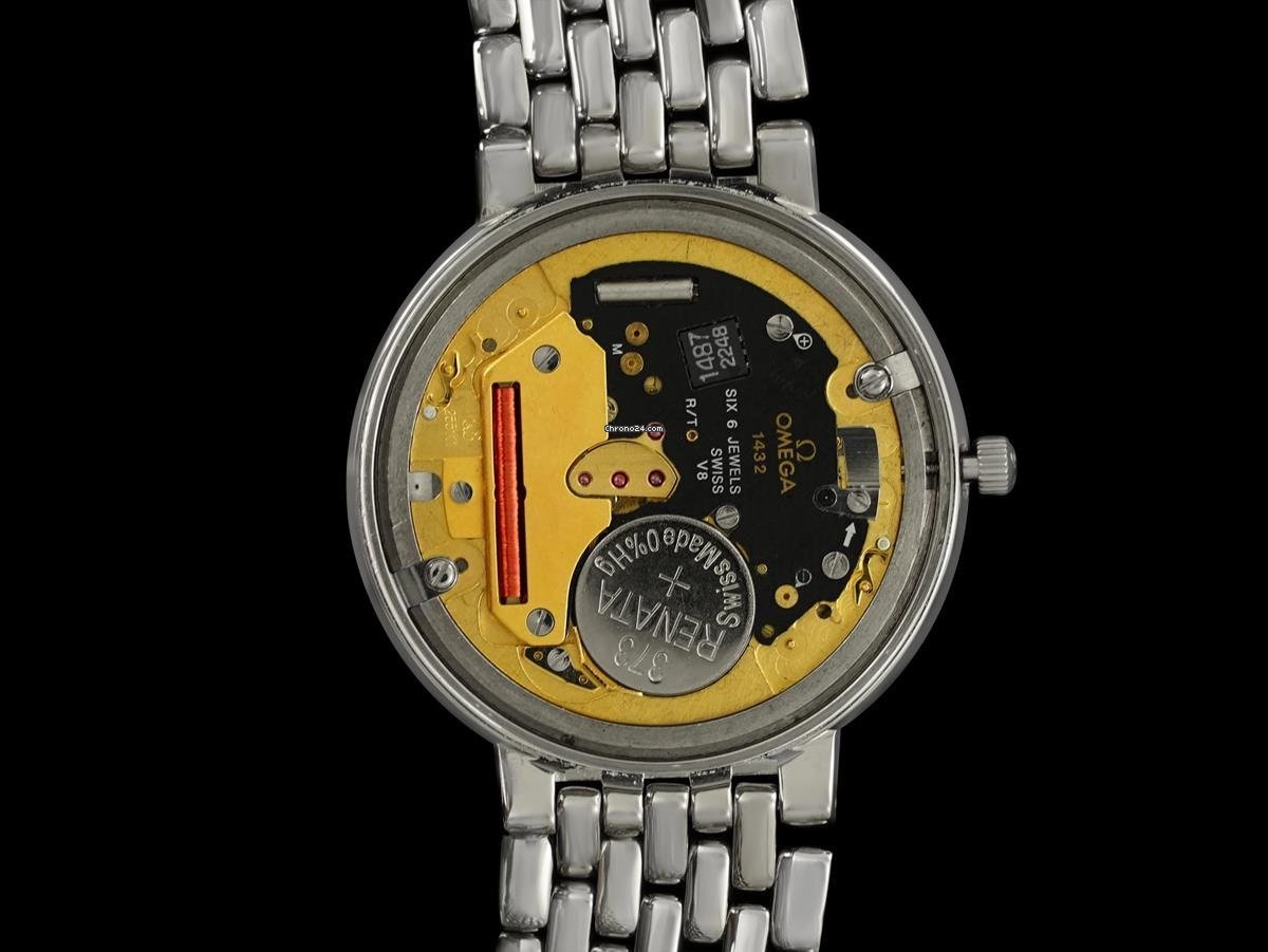 Omega De Ville Mens watch Unisex Quartz Steel 8299 6