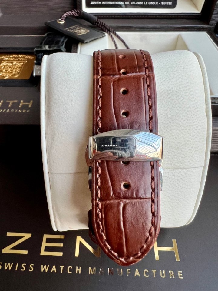 Zenith Elite Dual Time Mens watch Unisex Automatic Steel 03.0520.683 01.c492 6