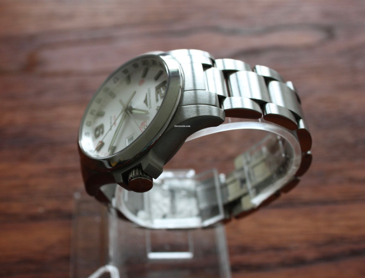 Longines Mens watch Unisex Quartz Steel L37284769 6