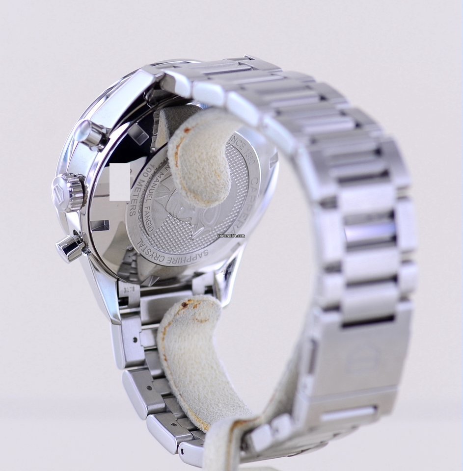 TAG Heuer Carrera Calibre 16 Mens watch Unisex Automatic Steel CV201AJ 6