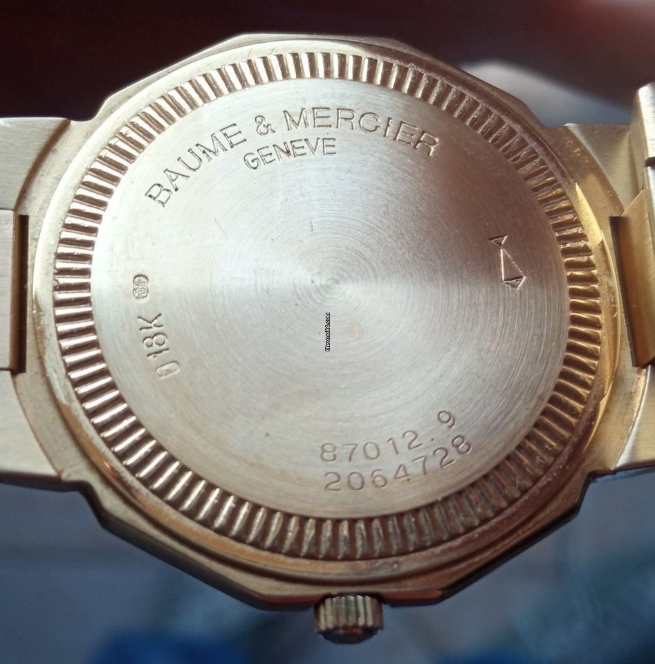 Baume & Mercier Riviera Mens watch Unisex Quartz Yellow gold M0A03182 6